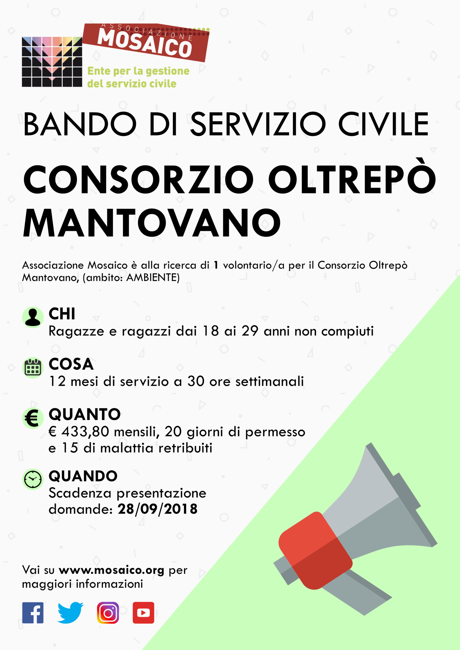 Servizio Civile Consorzio Oltrepò Mantovano