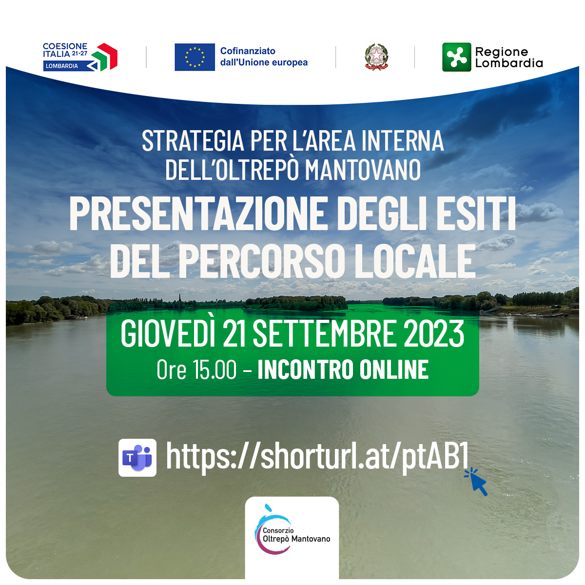 Strategia per l’area interna dell’Oltrepò Mantovano - Presentazione degli esiti del percorso locale