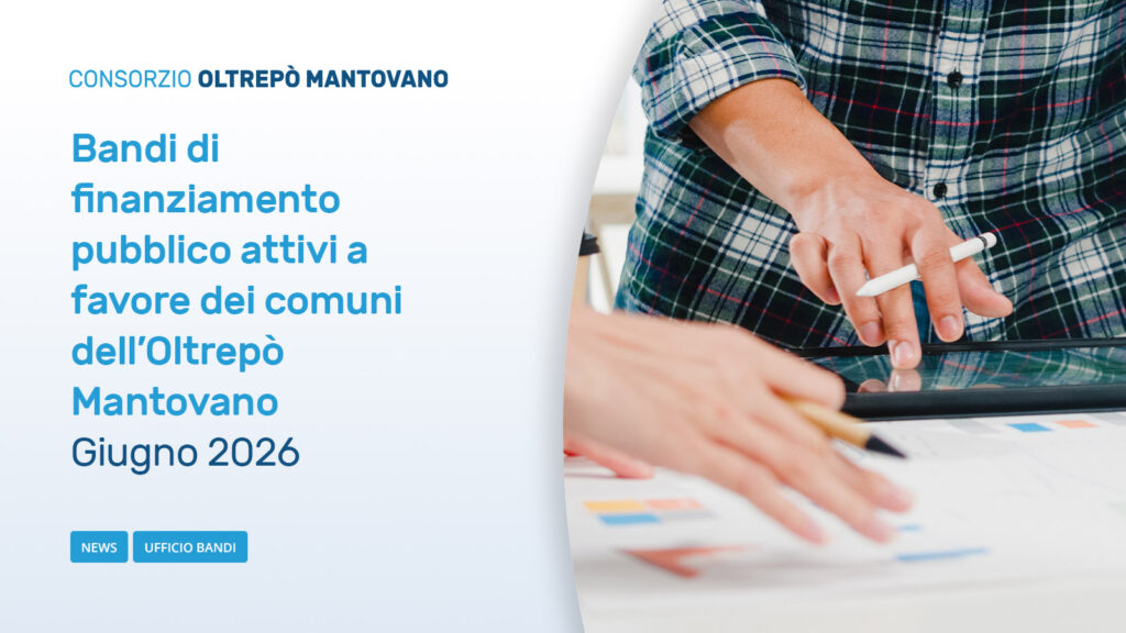 Ufficio bandi Consorzio Oltrepò Mantovano