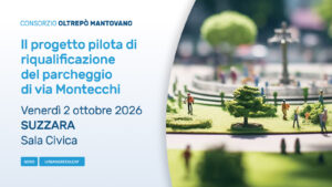 Suzzara. Riqualificazione del parcheggio di via Montecchi