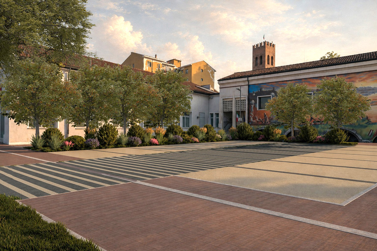 Suzzara - Progetto parcheggio via Montecchi